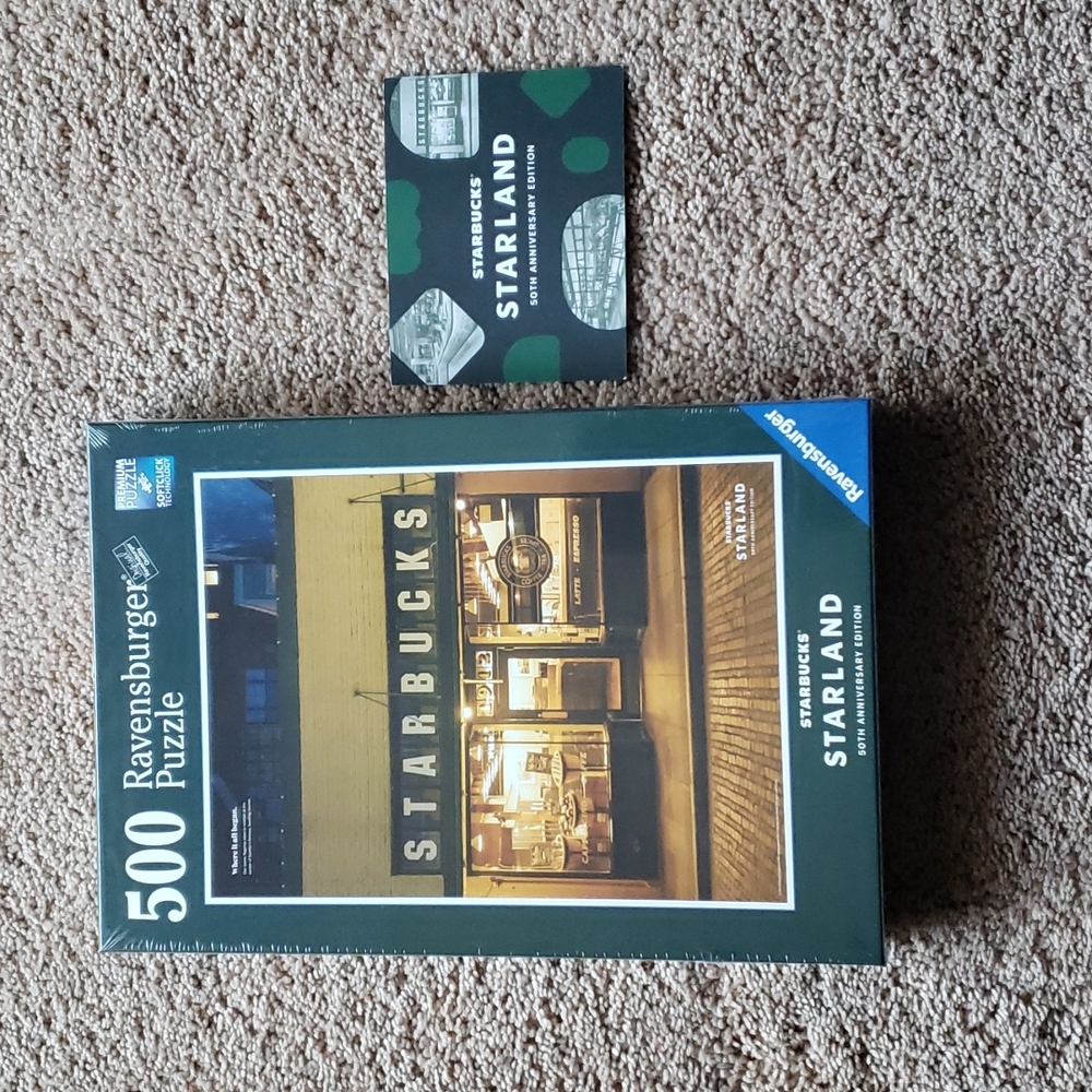 Starbucks ravensburger puzzle limited edition